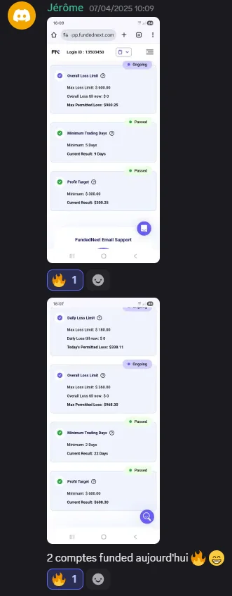 Preuve réussite générale